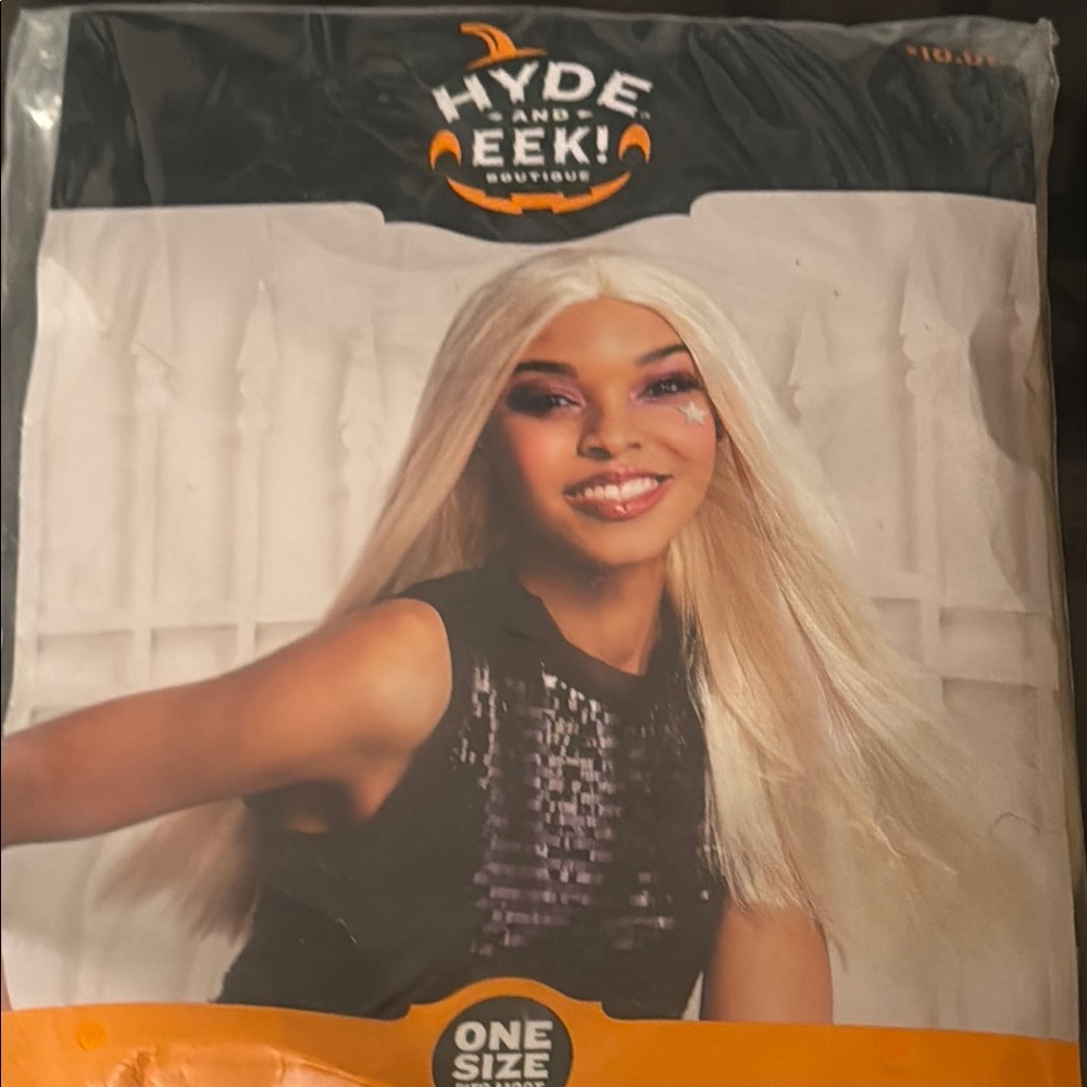 Hyde and Eek! Long Blonde Wig